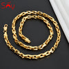 Dubai Gold-Plated Hiphop Link Chain Necklace For Women Man Statement Gold Color Choker Classic Wedding Party Gifts - Image 7