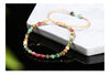 Braided Bead Bracelet with Adjustable Cord in Turquoise-Tone - Image 10
