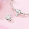 Love Heart Shaped Charms Silver Family Love Friendship Charms Fit Bracelet Bangle Women Jewelry Gifts - Image 2
