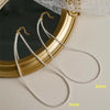 Vintage White Pearl Chain Choker Necklace for Women Elegant Simple Glass Bead Necklace Wedding Jewelry Gifts - Image 4