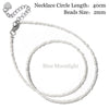 Female 2mm Faceted Beaded Necklace Stone Agat Crystal Tiger Eye Quartzs Choker Mini Simple Jewelry for Women Jewelry - Image 34