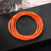 Stainless Steel Spring Bracelet Set Bohemian Style Color Bracelet 12 Laps Set Gift - Image 12