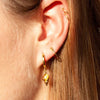 Silver Needle Vintage Shell Pendant Hoop Earrings Women's Pearl Conch Gold Earrings Jewelry Gifts - Image 5