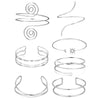 Ftcy 7 Pcs Upper Arm Bracelets for Women Adjustable Gold Color Arm Cuff Bangle Women's Jewelry Gifts - Image 7