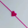 Braided Heart Rope Bracelet Adjustable in Many Colors - Image 21