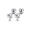 1-12 Pairs Shiny Zirconia Cartilage Stud Earring Tragus Helix Piercing Barbell Star Heart Ball Cartilage Earrings Set for Women - Image 15