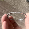 Silver Jewelry For Women Rose Gold Bangle Diamond Bangle Wedding Jewelry Around Rivet Bangle Jewelry - Image 6