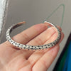 Silver Retro Bracelet for Women Men Vintage Handmade Black Star Bracelet Birthday Gift - Image 4
