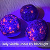 2/4pcs Flame Stone Bracelet with Raw Stone Accessories, UV Luminescent Rock, Handmade Elastic Bracelet - Image 6