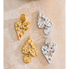 Colorful Zirconia Hammer Metal Heart Drop Earrings Stainless Steel Charm Jewelry Anti Allergic Accessories - Image 5