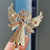 Creative Retro Enamel Angel Girl Brooches For Women Unisex Colorful Lucky Girls Brooch Clothing Backpack Pins Badge Jewelry Gift - Image 5
