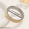 Loe Titanium Steel Elastic Bracelet for Women.Heart Shape.1Pcs.Gold Plated Punk Jewelry.Hip Hop - Image 6