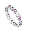 Silver Ring Women Heart-Shaped "BE Love" Pattern Shiny Jewelry Romantic Valentine's Day Gift Engagement Gift - Image 10