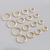 Silver Simple Matte Bohemian Round Ear Buckle for Women Punk Unisex Rock Hoop Earring Jewelry Accessories - Image 30