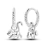 Silver Star Moon Bee Golden Earring For Women Sparkling Zircon Wedding Engagement Jewelry Gift - Image 43
