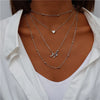 Tenande Bohemian Multi Layered Necklace for Women Vintage Water Drop Coin Star Moon Pendant Necklace Geometric Collares - Image 11