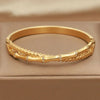 Classic Design Stainless Steel Crystal Flower Bangles for Women Jewelry Letter X Pearl Beads Bracelet - Image 5