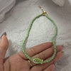 Ceramic Fish Charm Necklace with Colorful Beads in a Choker Style - Image 4