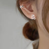 Silver Ear Cuff For Women Zircon Clip On leaf Earrings Gold earcuff Without Piercing Earrings Jewelry - Image 2