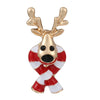 Christmas Brooch Pin Snowman Santa Claus Boot Garland Jewelry Gift Christmas Decoration Brooches - Image 20