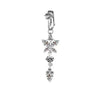 Faux Fake Belly Butterfly Fake Belly Piercing Heart Clip On Umbilical Navel Fake Pircing Moon Star Leaves Cartilage Earring Clip - Image 24