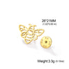 Stainless Steel Gold Color Women Brooch Crown Bee Butterfly Sun Snowflake Musical Note Badge Lapel Pin Accessories - Image 20