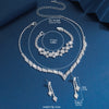 4/3 Pieces Of Wedding Season Women's Claw Chain Series Earrings, Necklaces, Bracelets, Jewelry Sets, Banquet And Holiday - Image 2
