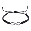 Handmade Wax Cord Braided Bracelet Lover Infinity Bracelet - Image 14