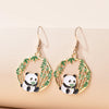 Cute Animal Drop Dangle Earrings For Women Girls Cat Rabbit Koi Dragon Colorful Enamel Golor Color Earrings - Image 23