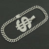 Hip Hop Dollar Pendant Necklace with 13mm Cuban Chain US Dollar Money Sign Necklaces Rap Rock Punk Jewelry For Man Gift - Image 10