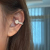Elegant Shiny Zircon Clip Earrings Adjustable Non Piercing Ear Clips for Women Daily Wear Party Banquet Jewelry Gift - Image 7