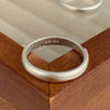 Silver Rings For Women Simple Vintage Handmade Adjustable Finger Narrow Ring Band Female Gift - Image 1