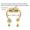 Women Fake Piercing Nose Ring Hoop Septum Non Piercing Nose Clip Rock HipHoop Stainless Steel Magnet Punk Body Jewelry - Image 6