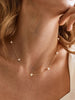 Dainty Imitation Pearl Necklace For Women Stainless Steel Multiple Pearl Chain Necklace Wedding Bride Christmas Jewelry Gift - Image 1