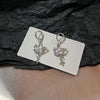 Mini Cartoon Moon Star drop Multiple Styles Little Geometry Earrings For Women Girl Jewelry Gifts - Image 12