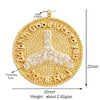 Fish Monta Ray Marine Organism Sea Conch Shell Nautil Coral Branch Charm Pendant,Gold Plated Zircon Jewelry Finding Supplies - Image 26