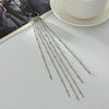 Long Tassel Ear Cuff Clip Earrings with No Piercing Required - Image 12