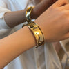 YoLuo Jewelry Vintage Temperament Metal Irregular Open Bracelet For Women Party Gifts Simply Accessories - Image 9
