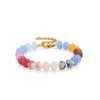 Colorful Stone Beads Chain Bohemia Stainless Steel Gold Color Metal Bracelets Jewelry Gift for Women - Image 13