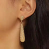 Retro Claw Ear Cuff and Drop Earring Set 2 Pieces - Image 4