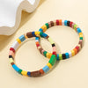 Colorful Acrylic Bead Bangle Set in Multiple Designs - Image 22