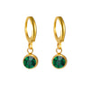 12 Month Birthstone Earrings Stainless Steel Gold Color Crystal Drop Earring for Women Jewelry Birthday Gifts - Image 20