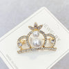 Metal Alloy Zircon Crown Brooch Lapel Suit Shirt Collar Pins Rhinestones Royal Pearl Brooches for Women Accessories Jew - Image 17