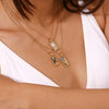 Tarot Queen Lover Magician Moon Necklace Stainless Steel Jewelry Gold Plated Decoration - Image 4