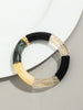 Chunky Acrylic Tube Bead Bangle with Multicolor Options - Image 27