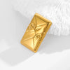 Leo Stainless Steel Irregular Brooches Women Unisex Glossy Geometric Pins Banquet Party Clothing Accessories - Image 17