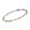 4MM Nature Stone Brass Beads and Freswater Pearl Stretchable Bracelet Suitable For Men And Women Daily Wear Gifts - Image 9