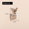 10pcs Alloy Christmas Charms Christmas Deer Reindeer Pendants for Bracelet Necklace Xmas Party Jewelry Gifts - Image 2