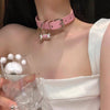 Punk Colorful Dog Claw Bone Necklace For Women PU Leather Charms Choker Sweet Cool Party Jewelry Y2K Gifts - Image 4