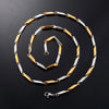 2.5mm/3mm Wide Stainless Steel Bar Link Bamboo Necklace Neck Chain for Women Men's Choker Rock Metal Jewelry Accessories - Image 6